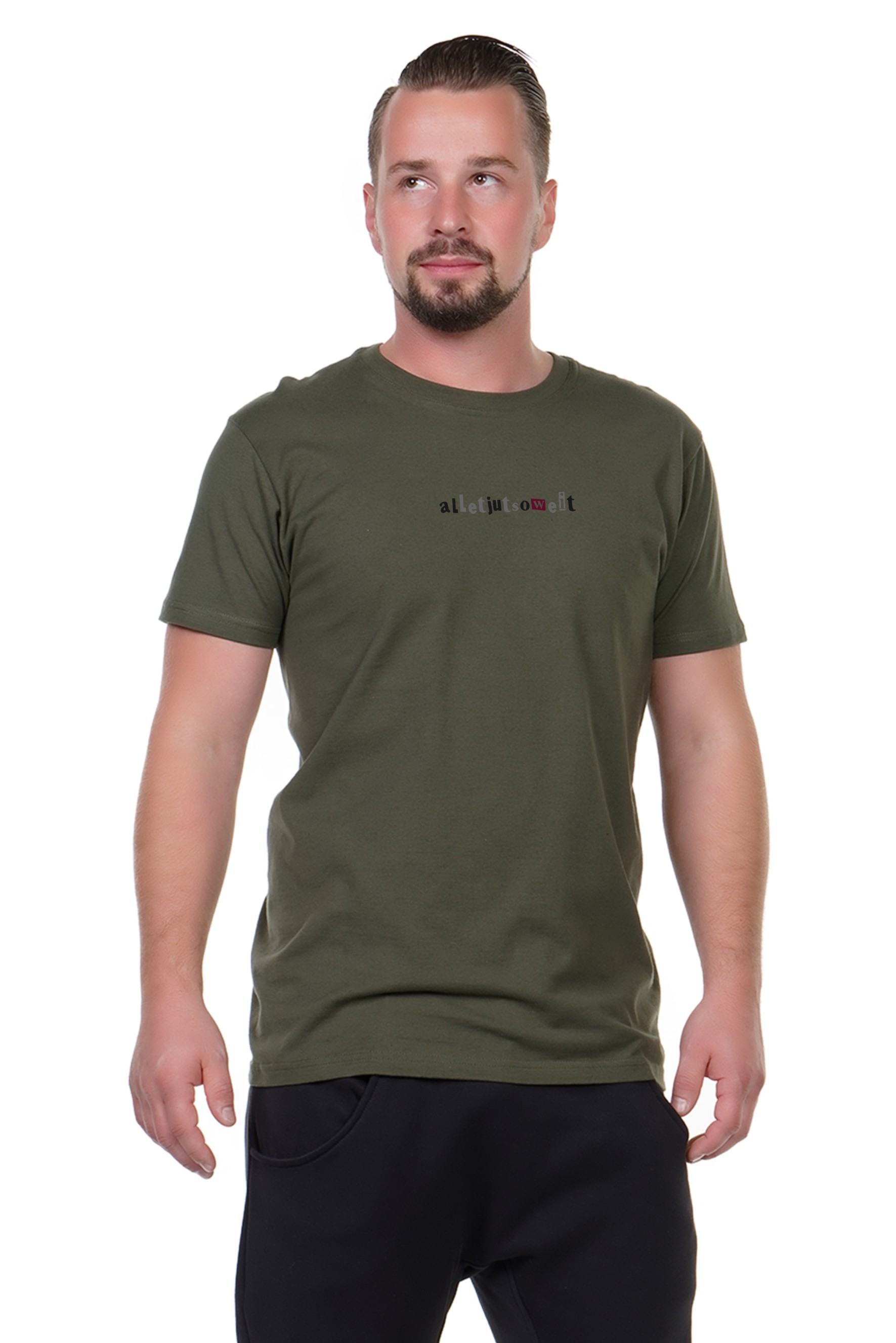  Spree Shirt Männer Allet jut soweit oliv